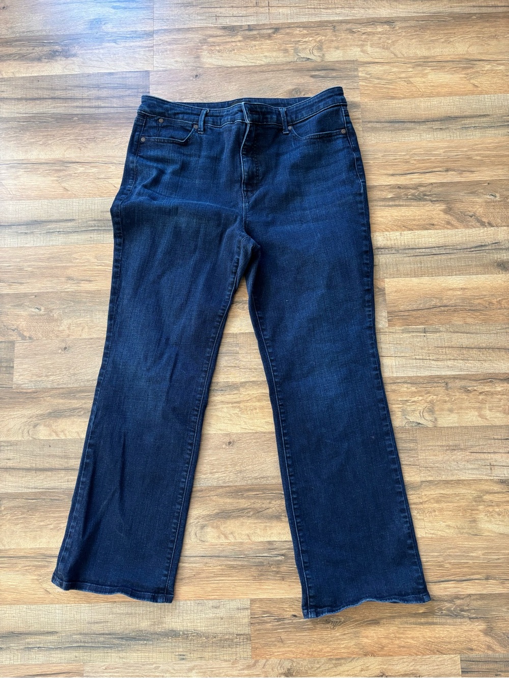 Talbots Dark Blue Boot Cut Jeans